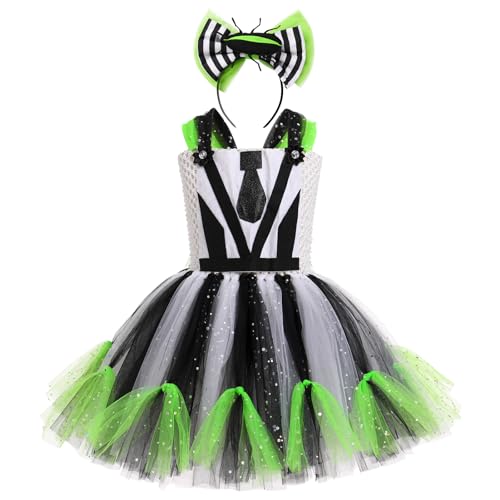 IBAKOM Kinder-Käfer-Kostüm für Mädchen, Käfer, Rüschen, Tüll, Tutu-Kleid und Stirnband, Clown-Kostüm, Cosplay-Kostüm, Verkleidung für Käfer, Karneval, Maskerade, Party, Schwarz, 2–3 Jahre IBAKOM Kinder-Käfer-Kostüm für Mädchen, Käfer, Rüschen, Tüll, Tutu-Kleid und Stirnband, Clown-Kostüm, Cosplay-Kostüm, Verkleidung für Käfer, Karneval, Maskerade, Party, Schwarz, 2–3 Jahre von IBAKOM