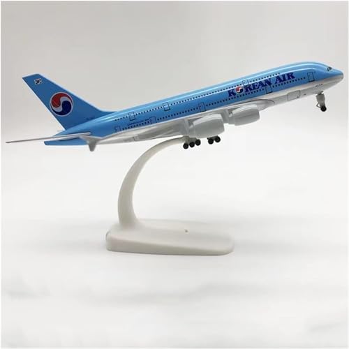 IBDRY Flugzeugmodelle, 20 cm, legiertes Metall for Airline-Flugzeugmodell mit Rädern, Spieldekoration, Geschenk von IBDRY