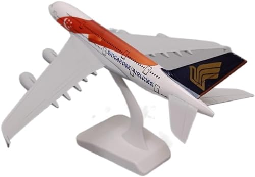 IBDRY Flugzeugmodelle, 20 cm, passend for rote Luftfahrtmalerei, Druckguss-Flugzeugmodell, Geschenk von IBDRY