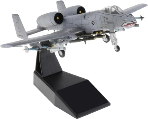 IBDRY Flugzeugmodelle 1:100 Flugzeug-Ausstellungsmodell, Mini-Militärflugzeug aus Metall mit Ständer von IBDRY