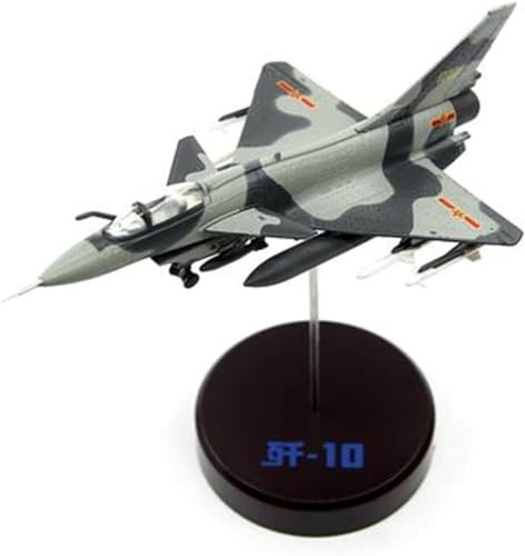 IBDRY Flugzeugmodelle 1:144 for chinesische J10-Kampfflugzeug-Modelllegierung, statische Simulation, Dekoration, Geschenk for Liebhaber (Color : B) von IBDRY