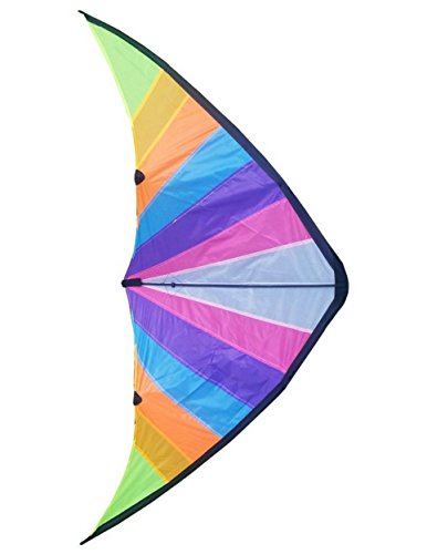 Traditional Garden Games Lenkdrachen 160 x 80 cm - - Vibrant Regenbogenfarben - Drachen & Flugspielzeug Traditional Garden Games Lenkdrachen 160 x 80 cm - - Vibrant Regenbogenfarben - Drachen & Flugspielzeug von Traditional Garden Games