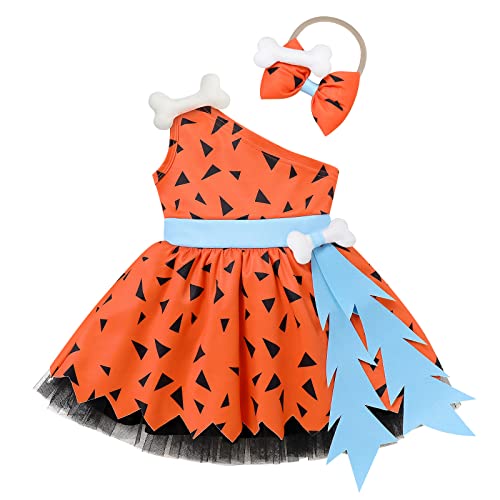 IBTOM CASTLE faschingskostüme familie, faschingskostüm familie, Bam Bam Steinzeit Cosplay Fastnachtskostüme Fasching Geburtstag Party Outfit Mädchen Orange 3-4 Jahre IBTOM CASTLE faschingskostüme familie, faschingskostüm familie, Bam Bam Steinzeit Cosplay Fastnachtskostüme Fasching Geburtstag Party Outfit Mädchen Orange 3-4 Jahre von IBTOM CASTLE