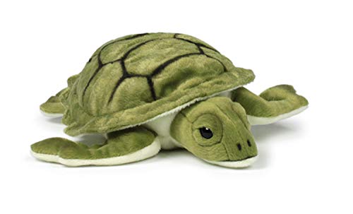 IBTT WWF 14780 - Plüschtier Meeresschildkröte, lebensecht gestalteter Kuscheltier-Anhänger, ca. 23 cm groß, wunderbar weich und kuschelig, Handwäsche möglich von WWF