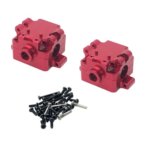 ICDKOYK Getriebe aus Aluminiumlegierung, kompatibel mit 1/28 Wltoys K969 RC Getriebe, Wltoys Teile, Differentialgetriebe aus Aluminiumlegierung, Rot ICDKOYK Getriebe aus Aluminiumlegierung, kompatibel mit 1/28 Wltoys K969 RC Getriebe, Wltoys Teile, Differentialgetriebe aus Aluminiumlegierung, Rot von ICDKOYK