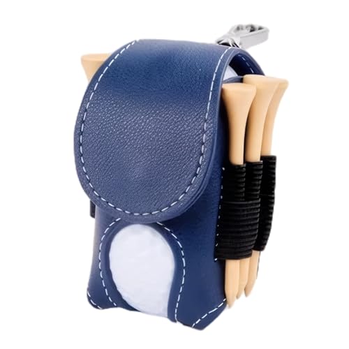 ICDKOYK Stilvolle Taille Hängende Nagel Set Tasche Für Outdoor Golf Tragbare Outdoor Golf Ball Tasche PU, Typ+1 von ICDKOYK