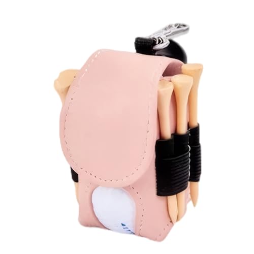 ICDKOYK Stilvolle Taille Hängende Nagel Set Tasche Für Outdoor Golf Tragbare Outdoor Golf Ball Tasche PU, Typ+4 von ICDKOYK