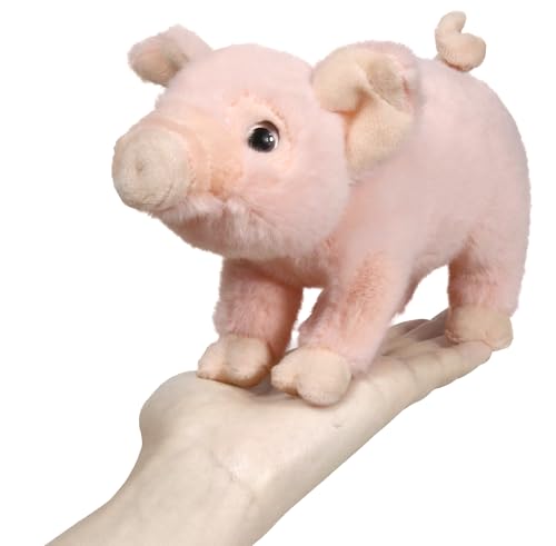 Ice King Bear Little Piggy Stofftier Ferkel Plüschtier kleines Schwein 7 Zoll von ICE KING BEAR