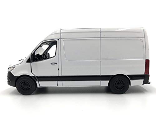 ICE TOYS Modellauto im Maßstab 1:48 mit öffnender Tür (Weißer Lieferwagen) von ICE TOYS