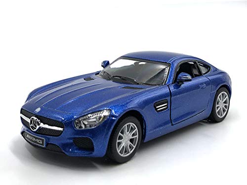 ICE TOYS Maßstabsgetreues Modellauto mit der Tür zum Öffnen (AMG Blue) von ICE TOYS