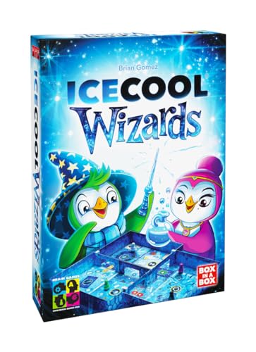 ICECOOL Wizards Board Game - Magisches Brettspiel für die ganze Familie! Zaubersprüche und eisige Abenteuer erwarten Dich! von ICECOOL