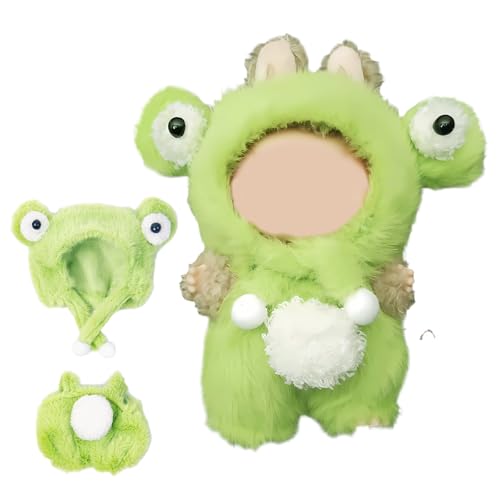 ICEMOOD LA Boo-Boo Clothes Weiches Plüschpuppenkostüm - Premium Outfit & Zubehör Set für Puppenfans der Serie 1 und 2, 17 cm, Frosch, ab 12 Jahren ICEMOOD LA Boo-Boo Clothes Weiches Plüschpuppenkostüm - Premium Outfit & Zubehör Set für Puppenfans der Serie 1 und 2, 17 cm, Frosch, ab 12 Jahren von ICEMOOD