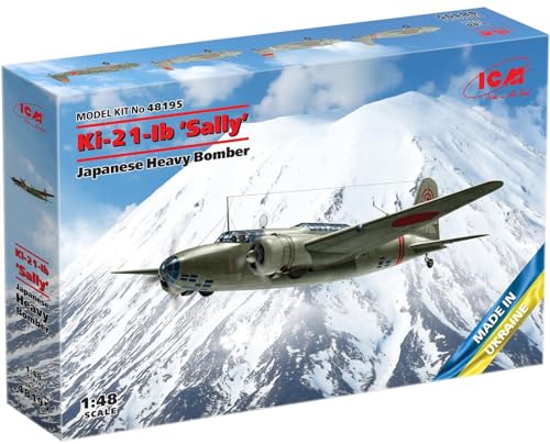 ICM 1:48 - Ki-21-Ib Sally Japanischer schwerer Bomber, schwarz von ICM Controls