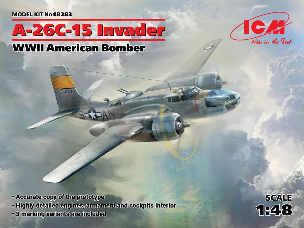 A-26-15 Invader, WWII American Bomber A-26-15 Invader, WWII American Bomber von ICM