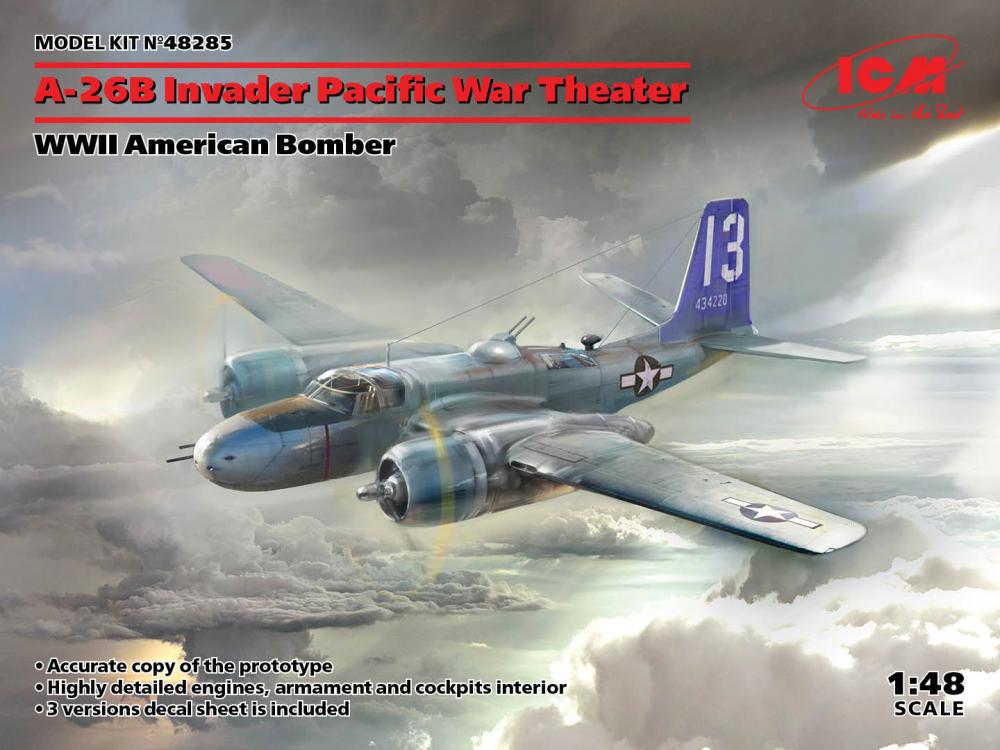A-26 Invader Pacific War Theater, WWII American Bomber A-26 Invader Pacific War Theater, WWII American Bomber von ICM