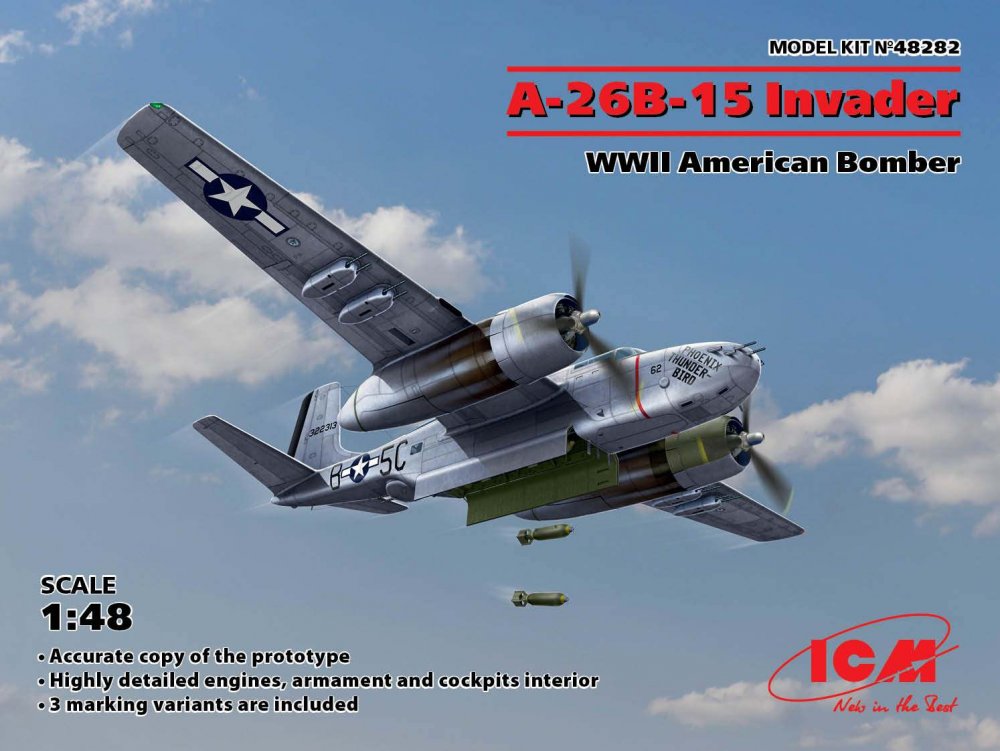 A-26B-15 Invader - WWII American Bomber A-26B-15 Invader - WWII American Bomber von ICM