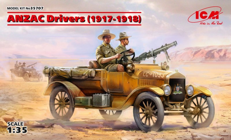 ANZAC Drivers (1917-1918) (2 figures) von ICM