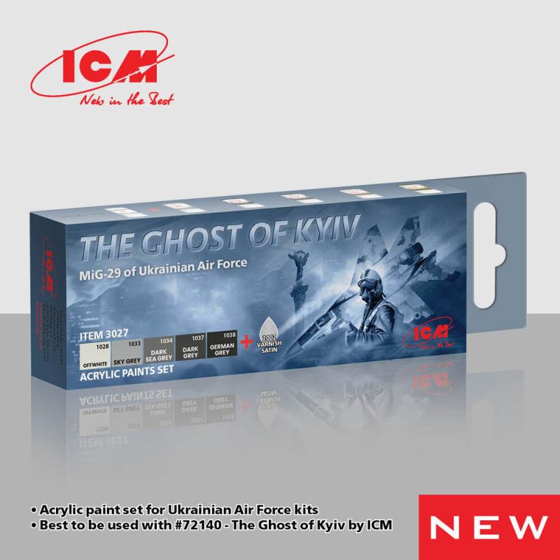 Acrylic Paint Set - The Ghost of Kyiv Acrylic Paint Set - The Ghost of Kyiv von ICM