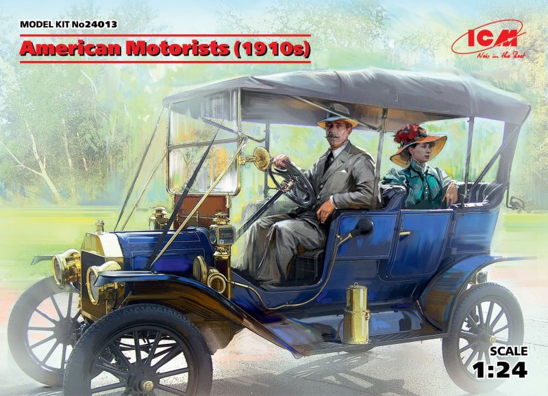American Motorists (1910s) (1 male & 1 female figures) von ICM