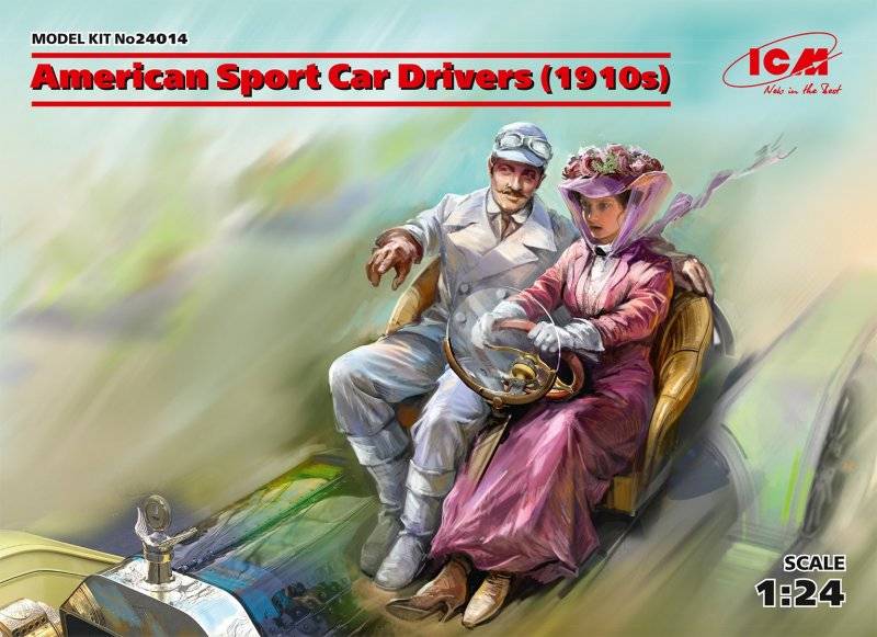 American Sport Car Drivers (1910s) (1 male - 1 female figures) von ICM