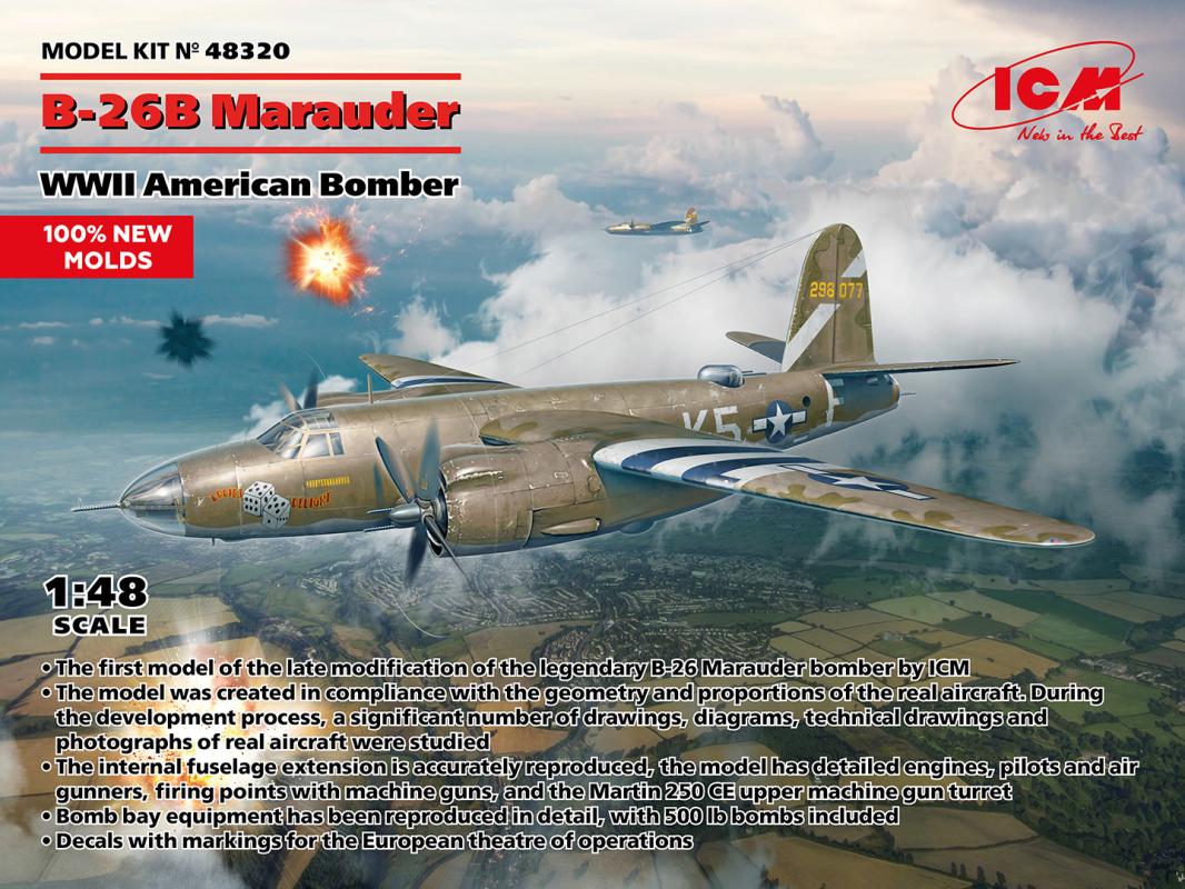 B-26B Marauder - WWII American Bomber B-26B Marauder - WWII American Bomber von ICM