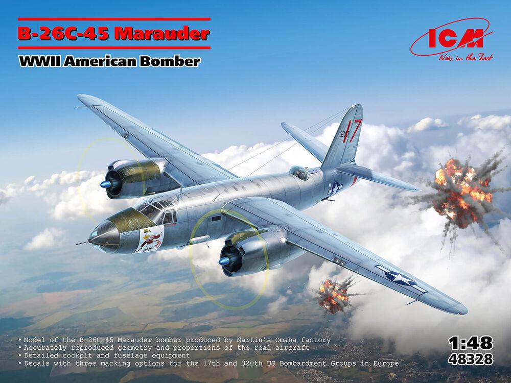 B-26C-45 Marauder - WWII American Bomber B-26C-45 Marauder - WWII American Bomber von ICM