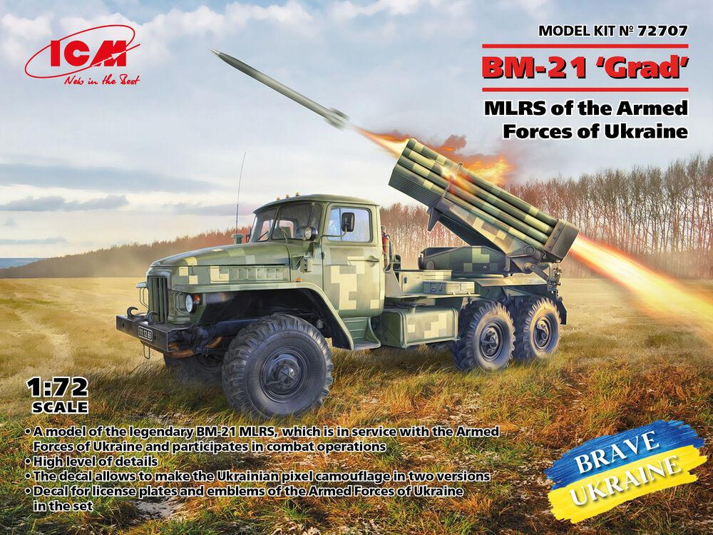 BM-21 Grad - MLRS of the Armed Forces of Ukraine BM-21 Grad - MLRS of the Armed Forces of Ukraine von ICM