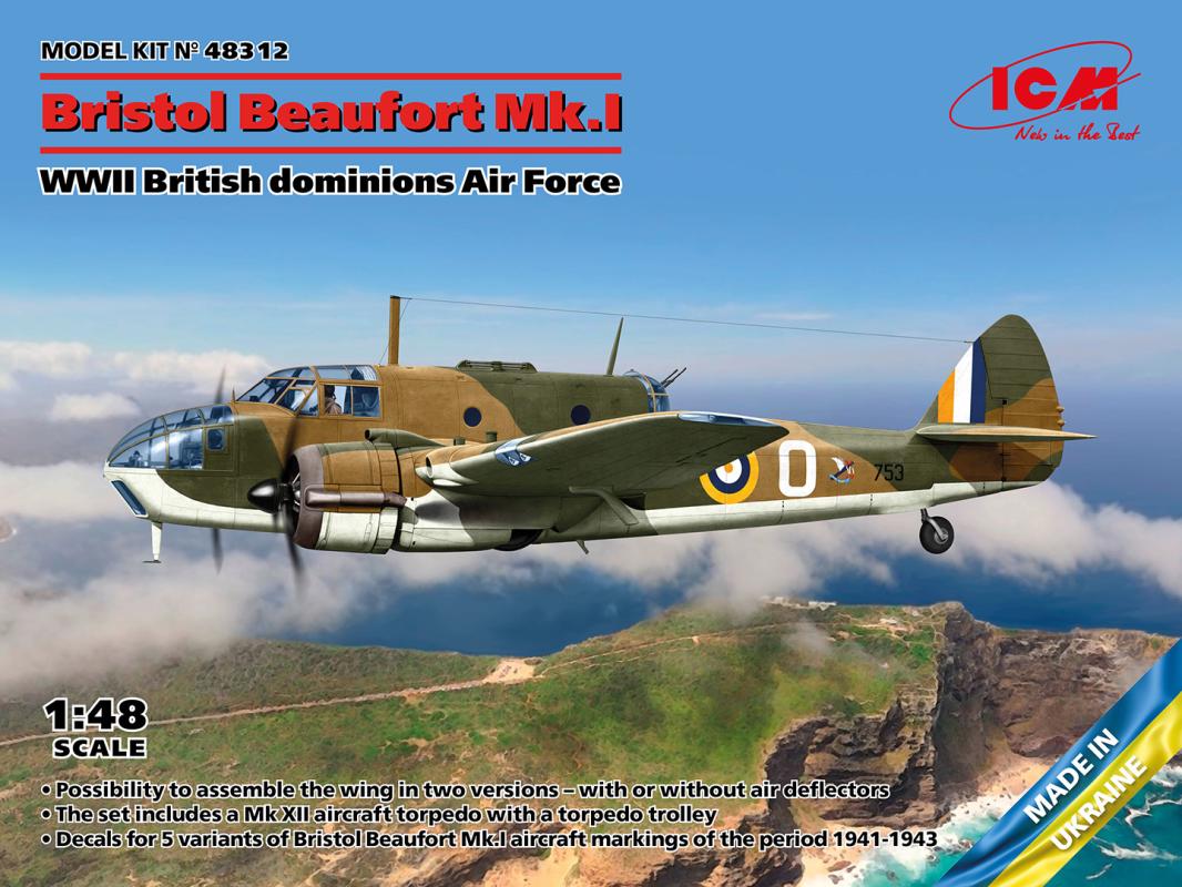 Bristol Beaufort Mk.I - WWII British dominions Air Force Bristol Beaufort Mk.I - WWII British dominions Air Force von ICM