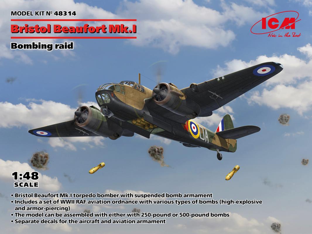 Bristol Beaufort Mk.I. Bombing raid Bristol Beaufort Mk.I. Bombing raid von ICM