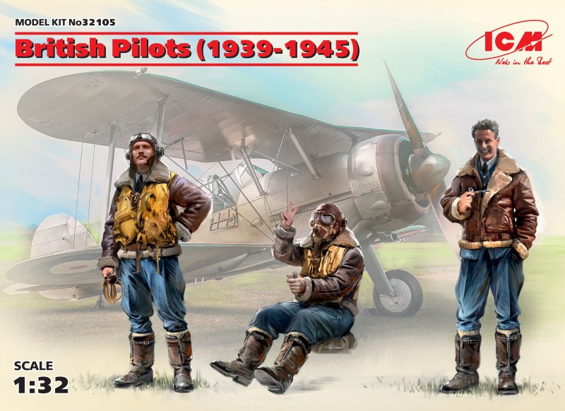 British Pilots (1939-1945) (3 figures) von ICM