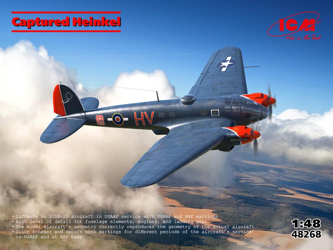 Captured Heinkel HE 111 Captured Heinkel HE 111 von ICM