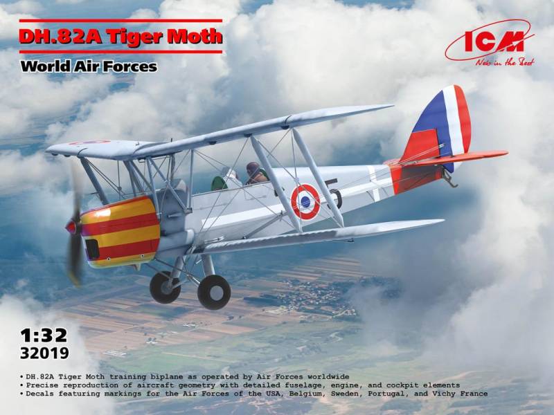 DH.82A Tiger Moth of the World Air Forces von ICM