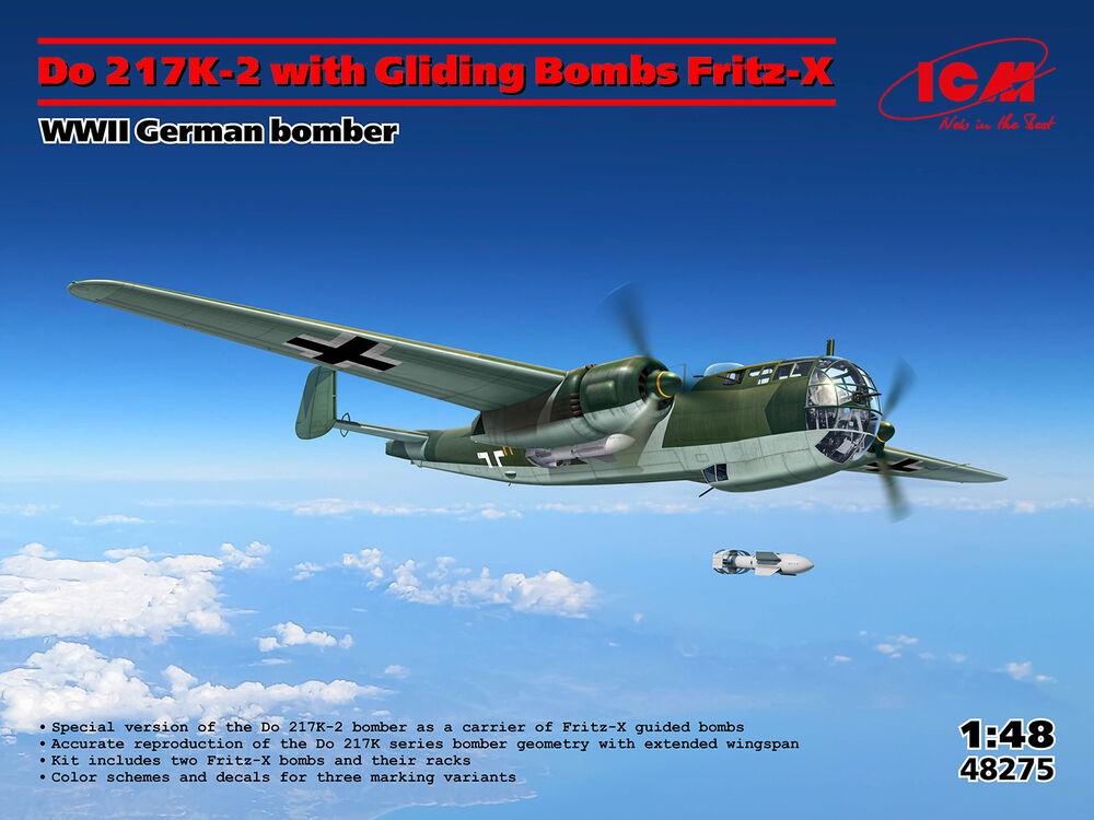 Do 217K-2 with Fritz-X - WWII German bomber Do 217K-2 with Fritz-X - WWII German bomber von ICM