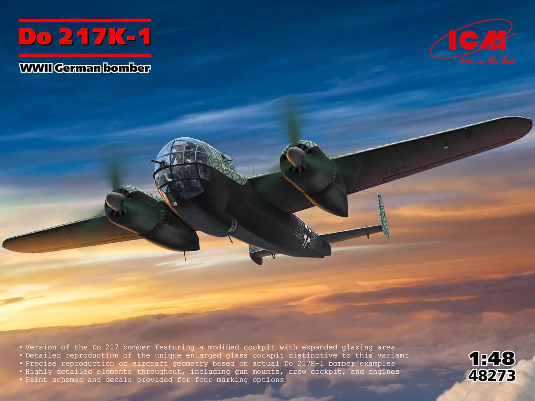 Dornier Do 217K-1 - WWII German bomber Dornier Do 217K-1 - WWII German bomber von ICM