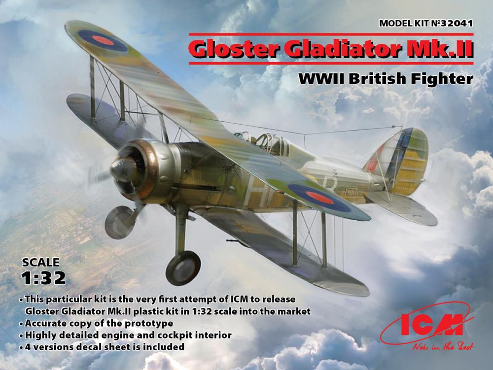 Gloster Gladiator Mk.II, WWII British Fighter Gloster Gladiator Mk.II, WWII British Fighter von ICM