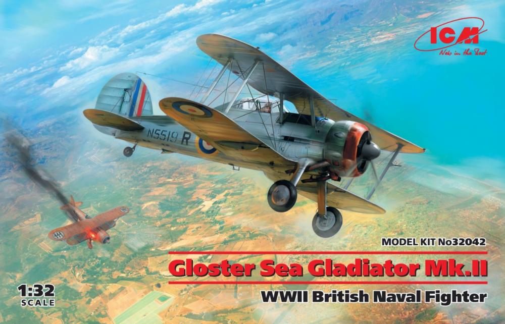 Gloster Sea Gladiator Mk.II , WWII British Naval Fighter Gloster Sea Gladiator Mk.II , WWII British Naval Fighter von ICM
