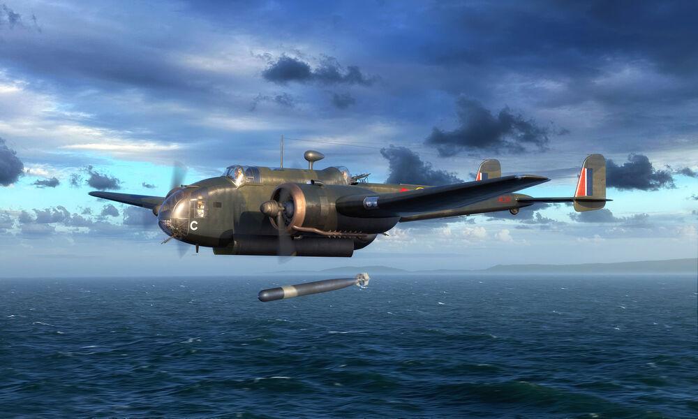 HP.52 Hampden TB.Mk.I - WWII British torpedo bomber HP.52 Hampden TB.Mk.I - WWII British torpedo bomber von ICM