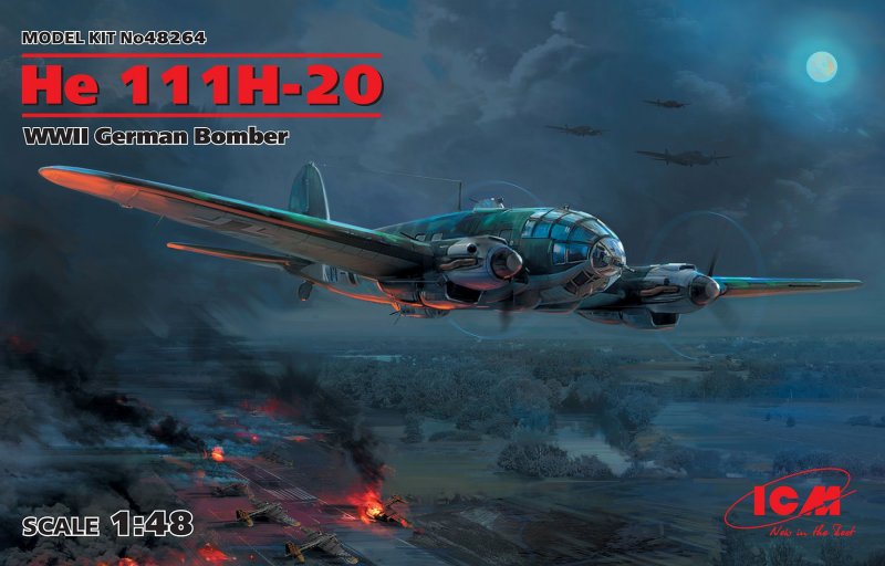 Heinkel He 111 H-20 - WWII German Bomber Heinkel He 111 H-20 - WWII German Bomber von ICM