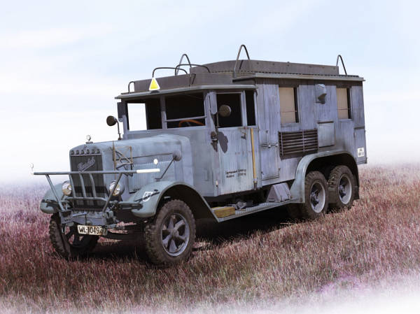 Henschel 33 D1, KFZ 72 WWII German Radio Com. Truck Henschel 33 D1, KFZ 72 WWII German Radio Com. Truck von ICM