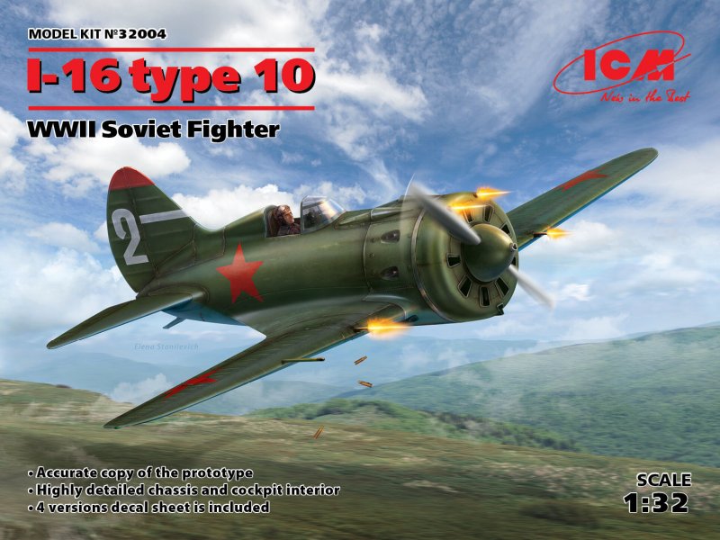 I-16 type 10 - WWII Soviet Fighter I-16 type 10 - WWII Soviet Fighter von ICM