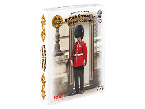 ICM 016001-1/16 World/Queen Guards Grenadier Plastikmodellbausatz von ICM