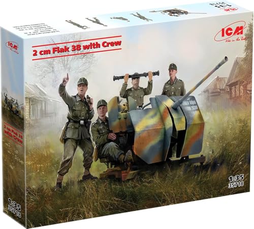 ICM 1:35 Flak 38 mit Crew von ICM