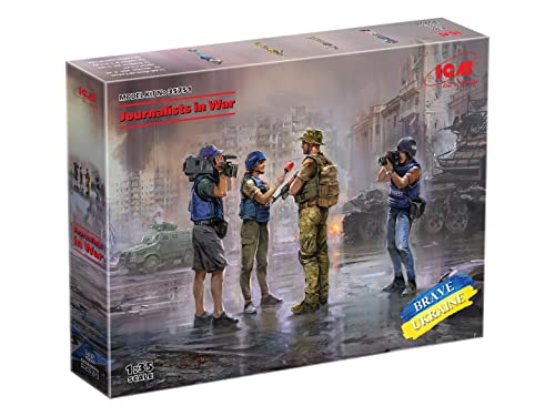 ICM 1:35 - Journalisten im Krieg (4 Figuren) von ICM