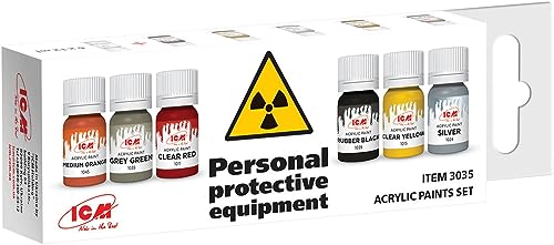 ICM 3035 - Acrylic paint set for Personal protective equipment 6 x 12 ml - Neu ICM 3035 - Acrylic paint set for Personal protective equipment 6 x 12 ml - Neu von ICM