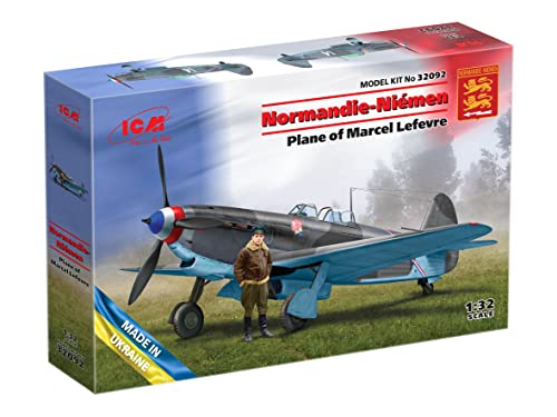 ICM 32092 -1:32 Normandy-Neman.Plane of Marcel Lefevre(Yak-9T w.M.Lefevre figure ICM 32092 -1:32 Normandy-Neman.Plane of Marcel Lefevre(Yak-9T w.M.Lefevre figure von ICM
