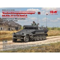 ICM 35105 1:35 'Beobachtungspanzerwagen' Sd.Kfz.251/18 Ausf. A, WWII ICM 35105 1:35 'Beobachtungspanzerwagen' Sd.Kfz.251/18 Ausf. A, WWII von ICM