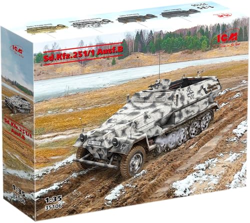 ICM 35106 - 1:35 - Sd.Kfz.251/1 Ausf.B - Neu von ICM