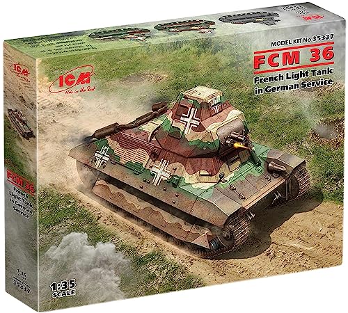 ICM 35337-1:35 FCM 36, French Light Tank in German Service - Neu von ICM