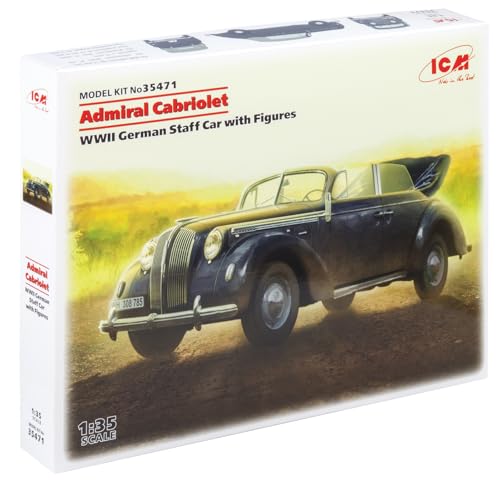 ICM 35471 - Admiral Cabriolet WWII German Staff Car ICM 35471 - Admiral Cabriolet WWII German Staff Car von ICM