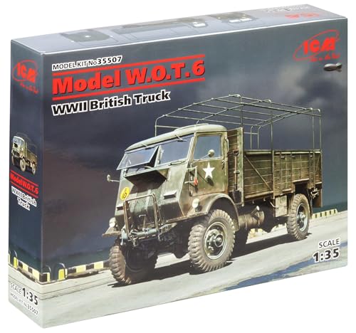 ICM 35507 Model W.O.T.6,WWII British Truck Militär Modellbausatz, grau ICM 35507 Model W.O.T.6,WWII British Truck Militär Modellbausatz, grau von ICM